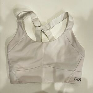 Lorna Jane Racerback Sports Bra Adjustable Straps | White Size XS